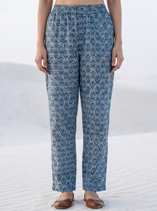 Aina Neeran Set Of Kurta Pants & Dupatta