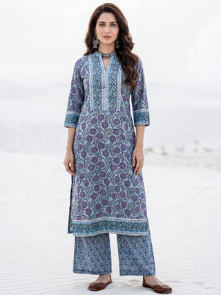 Aina Sneh Set Of Kurta Pants Kota Dupatta