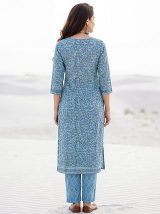 Roz Nisha Straight Kurta