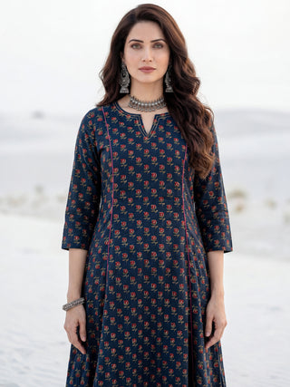 Aina Aiza Set Of Kalidar Kurta Pants Dupatta