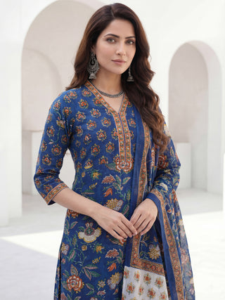 Gazal Sonam Set Of Kurta Pants Dupatta