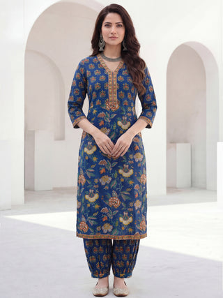 Gazal Sonam Set Of Kurta Pants Dupatta