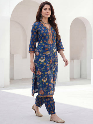 Gazal Sonam Set Of Kurta Pants Dupatta