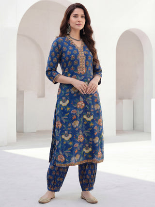 Gazal Sonam Set Of Kurta Pants Dupatta