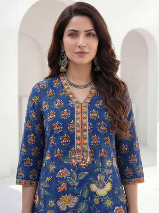 Gazal Sonam Set Of Kurta Pants Dupatta