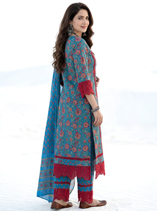 Aina Bahaar Set Of Kurta  Pants Dupatta