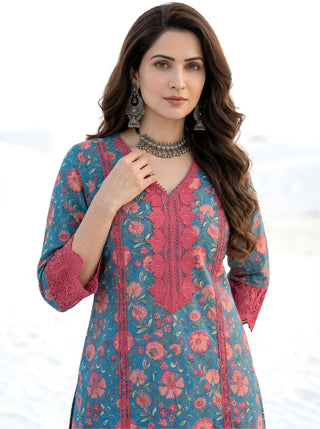 Aina Bahaar Straight Kurta