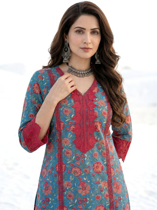 Aina Bahaar Straight Kurta