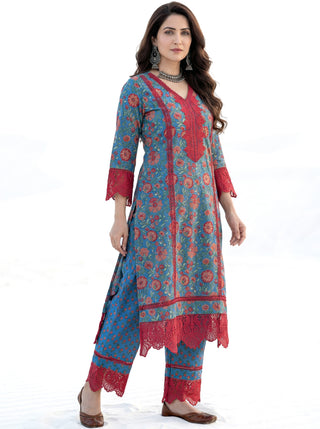 Aina Bahaar Straight Kurta