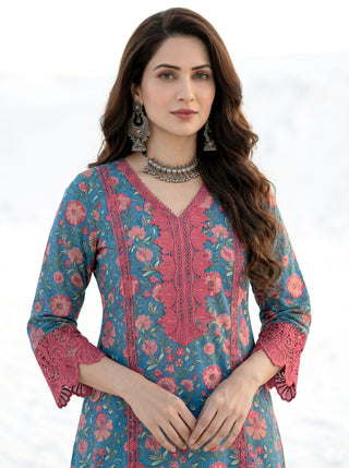 Aina Bahaar Straight Kurta