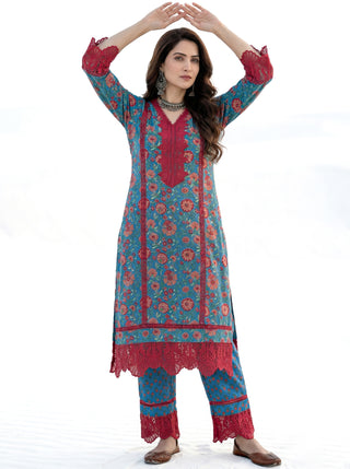 Aina Bahaar Straight Kurta