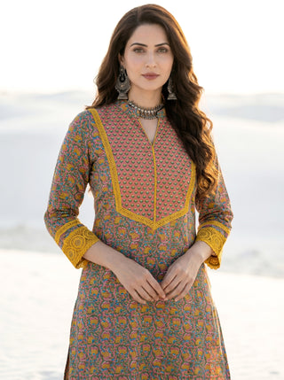 Aina Aizya Straight Kurta