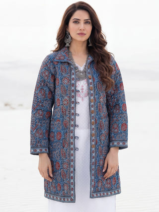 Shishir Roheen Ajrakh Quilted Reversible Jacket
