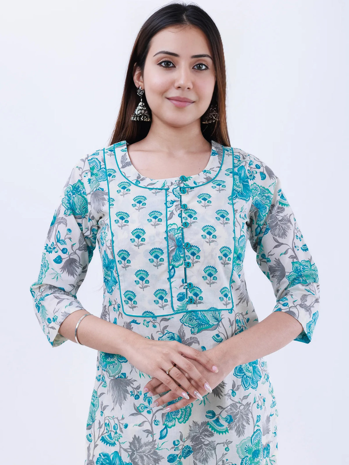 Roz Reshma Straight Kurta