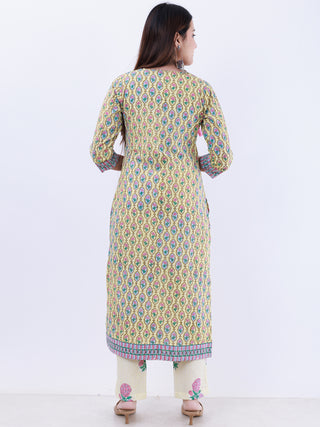 Roz Mina Straight Kurta