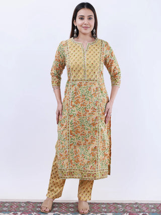 Roz Albeli Set Of Kurta Pants Dupatta
