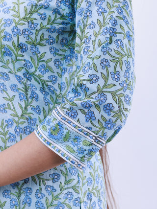 Roz Nisha Straight Kurta