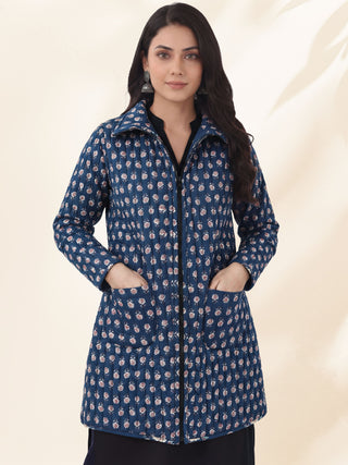 Shishir Madhuri Quilted Reversible Jacket