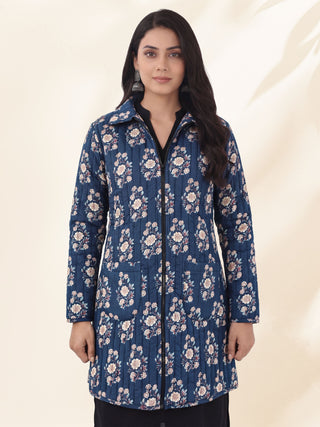 Shishir Madhuri Quilted Reversible Jacket