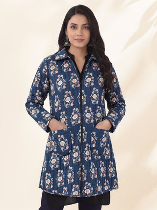 Shishir Madhuri Quilted Reversible Jacket