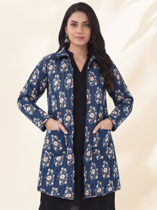 Shishir Madhuri Quilted Reversible Jacket