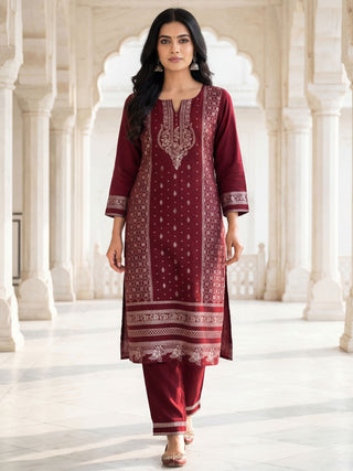 Shishir Hrida Unstitched Suit Set