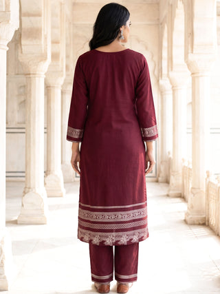 Shishir Hrida Unstitched Suit Set