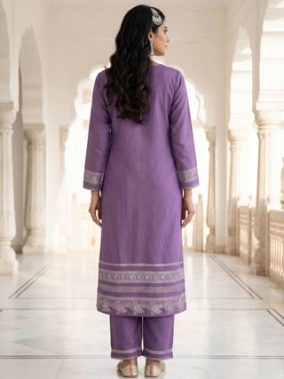 Shishir Lisa Unstitched Suit Set