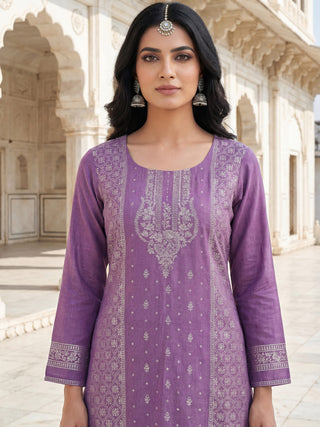 Shishir Lisa Unstitched Suit Set