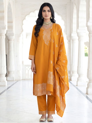 Shishir Nityashree Unstitched Suit Set