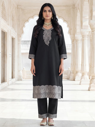 Shishir Ishaani Unstitched Suit Set