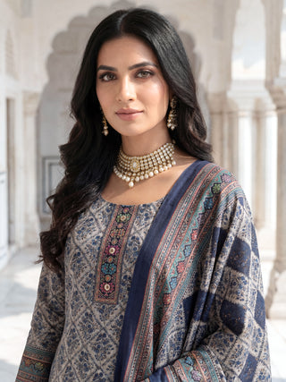 Shishir Nazmil Unstitched Suit Set