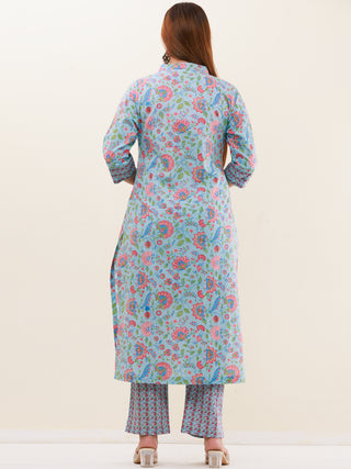 Umang Falak Set Of Kurta Pants Dupatta