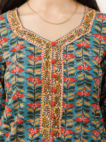 Rozana Parizaad Set Of Kurta Pants Kota Doria Dupatta