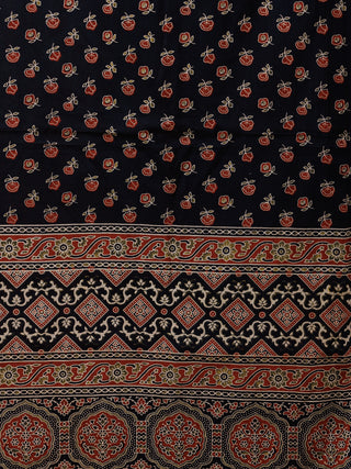 Hand Block Printed Cotton Fabric Per Meter - F001F2739