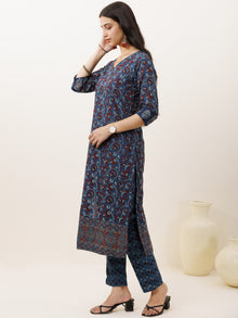 Ajrakh Noori Kurta