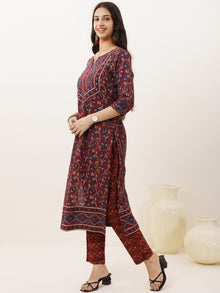 Ajrakh Naina Kurta