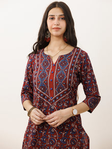 Ajrakh Naina Kurta