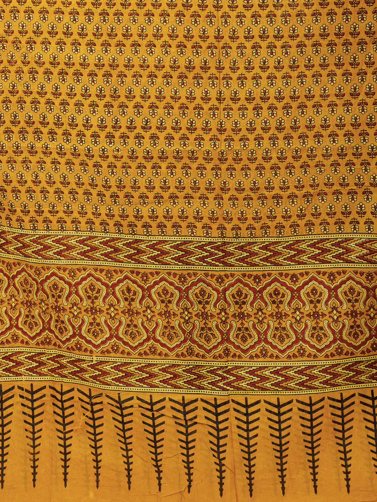 Ajrakh Aina Dupatta