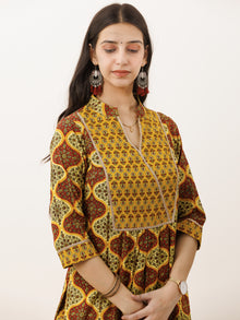 Ajrakh Aina Kurta