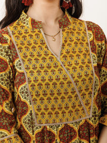 Ajrakh Aina Kurta