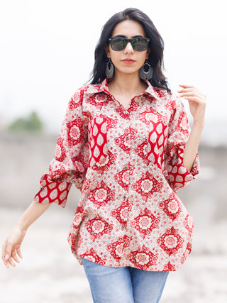 Megha Oversized Cotton Shirt