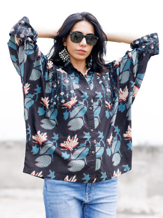 Sunaina Oversized Cotton Shirt