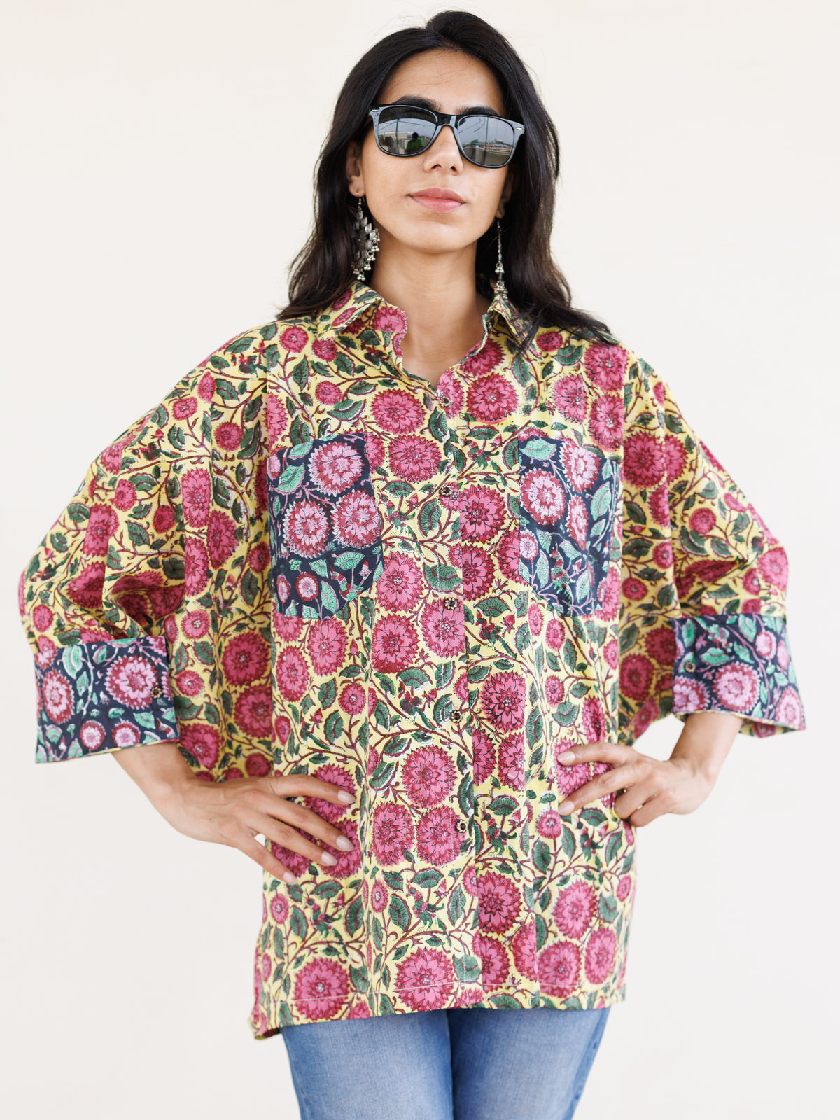Neha Oversized Cotton Shirt