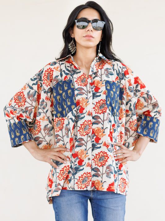Ruhani Oversized Cotton Shirt