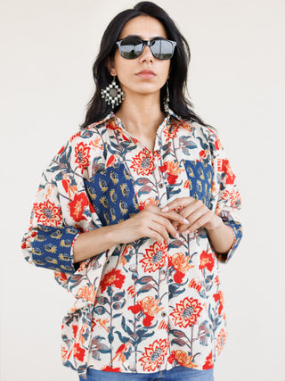 Ruhani Oversized Cotton Shirt