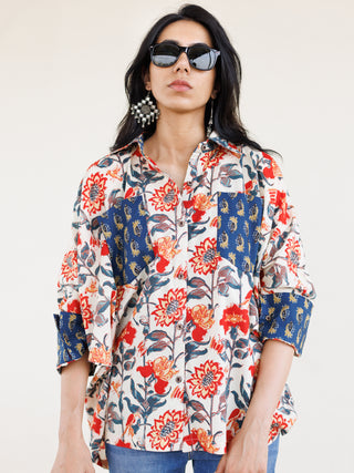 Ruhani Oversized Cotton Shirt