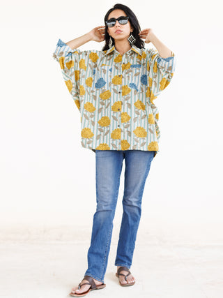 Nutan Oversized Cotton Shirt