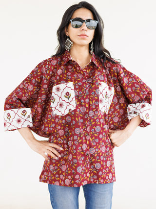 Beena Oversized Cotton Shirt