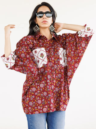 Beena Oversized Cotton Shirt